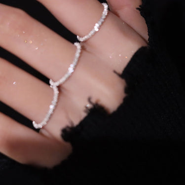 THAI SILVER Stylish Set of 3 Rings
